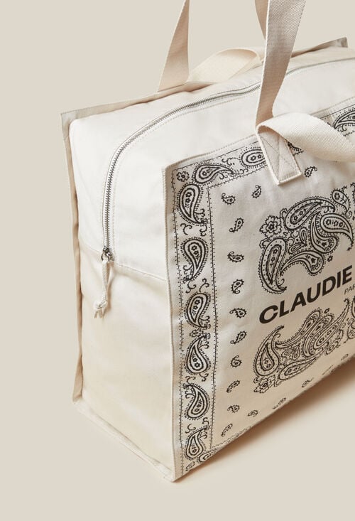 Claudie Sac Cabas Coton Recyclé Pour Femme