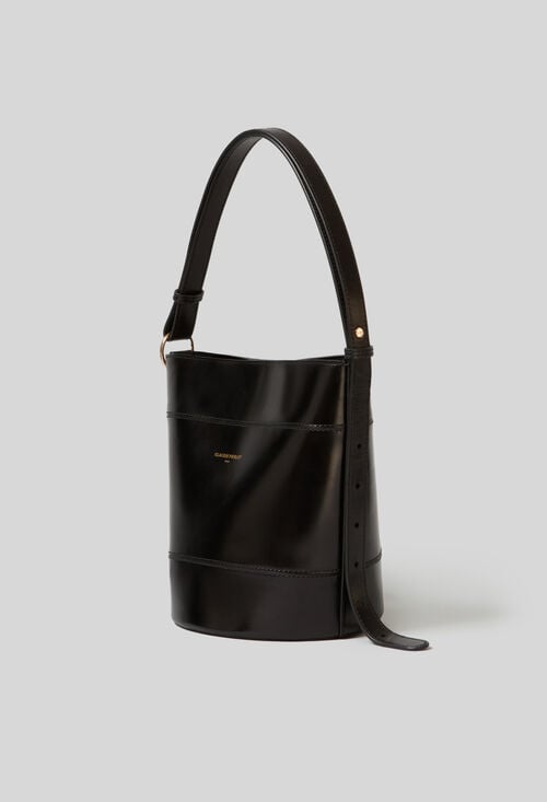 Claudie Sac Solveig Seau Cuir Pour Femme