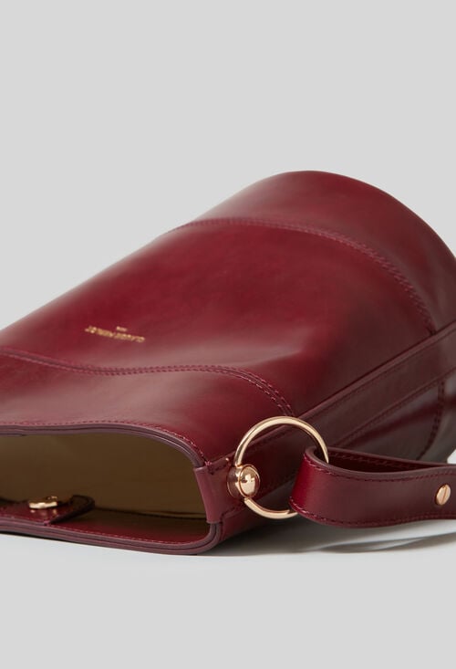 Claudie Sac Solveig Seau Cuir Pour Femme