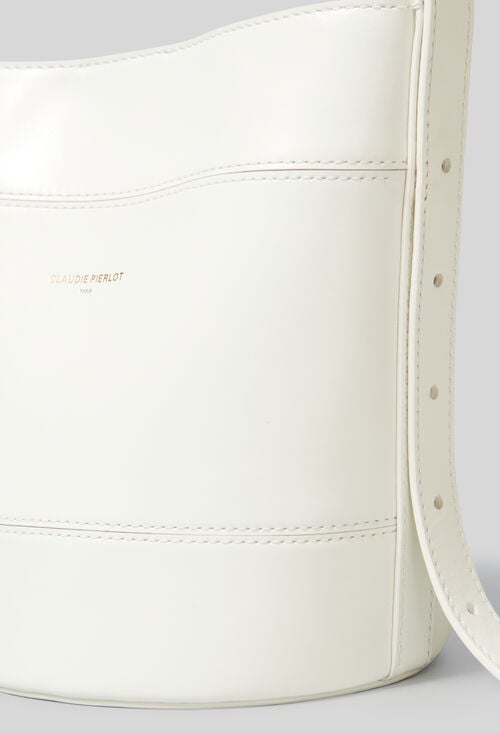 Claudie Sac Solveig Seau Cuir Pour Femme