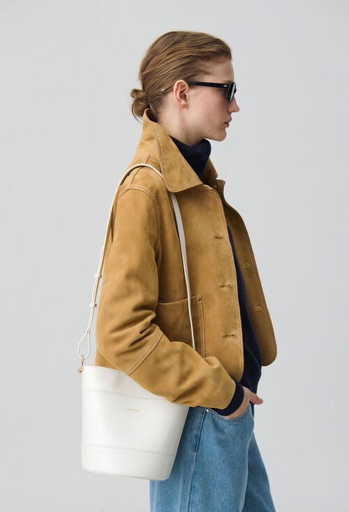 claudie Sac Solveig seau cuir pour femme