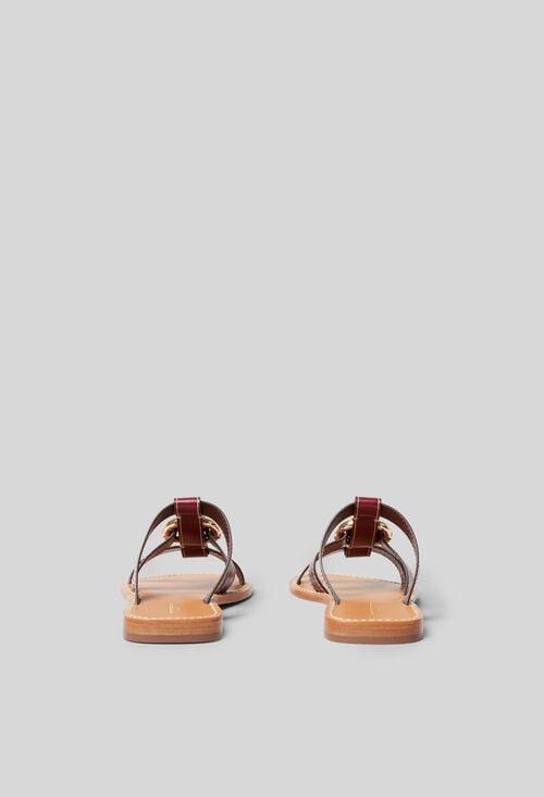Claudie Sandales à Brides Avec Anneau Pour Femme