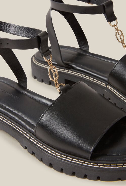 Claudie Sandales Cuir Pour Femme