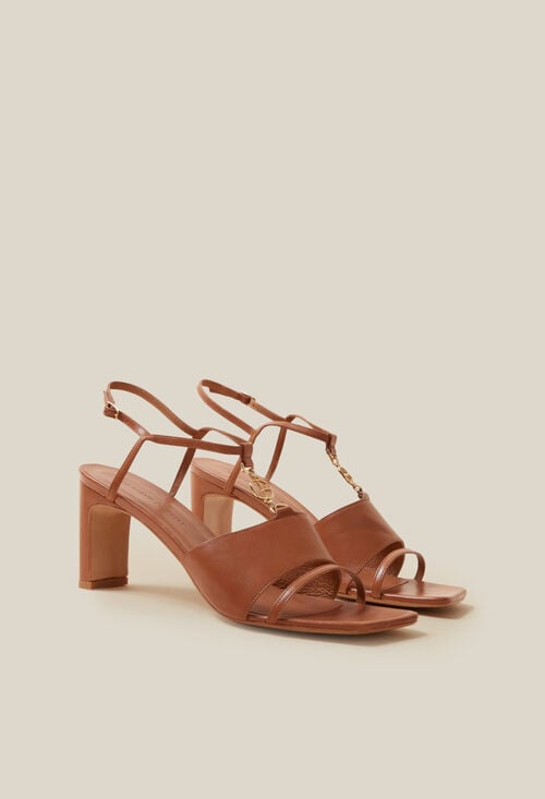 Claudie Sandales Talon Bijou CP Pour Femme