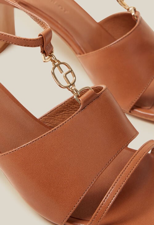 Claudie Sandales Talon Bijou CP Pour Femme