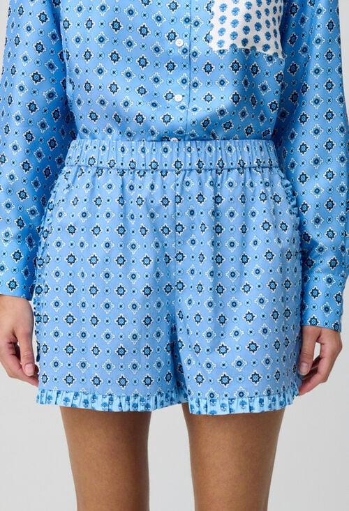 Claudie Short Fluide Imprimé Pour Femme