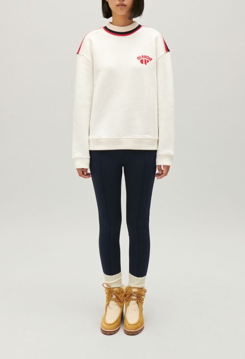 claudie Sweatshirt bicolore pour femme