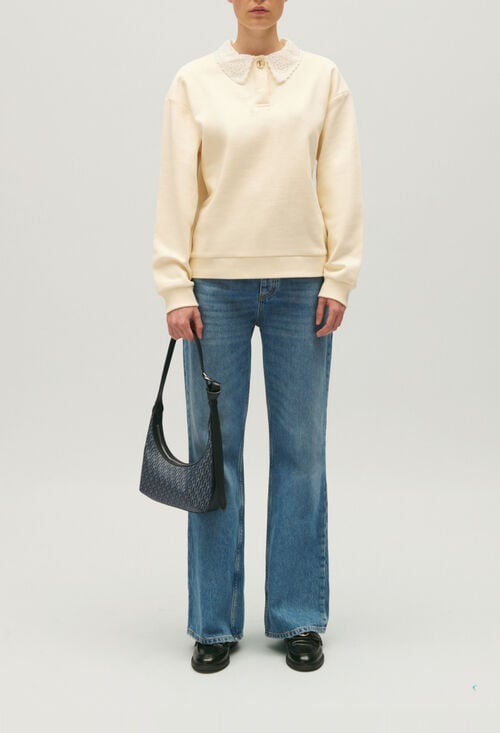 claudie Sweatshirt en coton pour femme