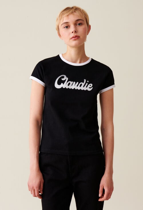 Claudie T-shirt Coton Claudie Pour Femme