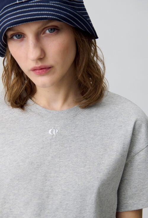 Claudie T-shirt Coton CP Pour Femme