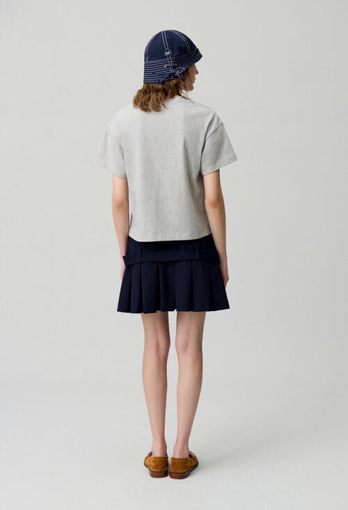 Claudie T-shirt Coton CP Pour Femme