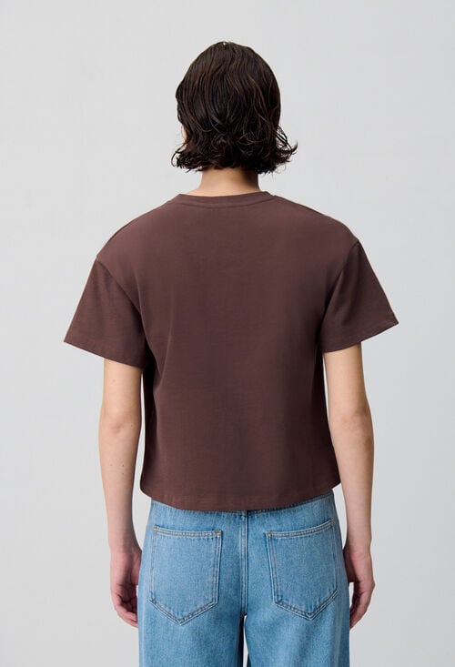 Claudie T-shirt Coton CP Pour Femme