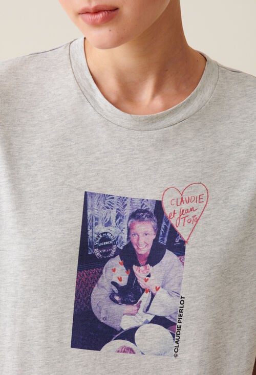 claudie T-shirt imprimé Claudie Pierlot pour femme