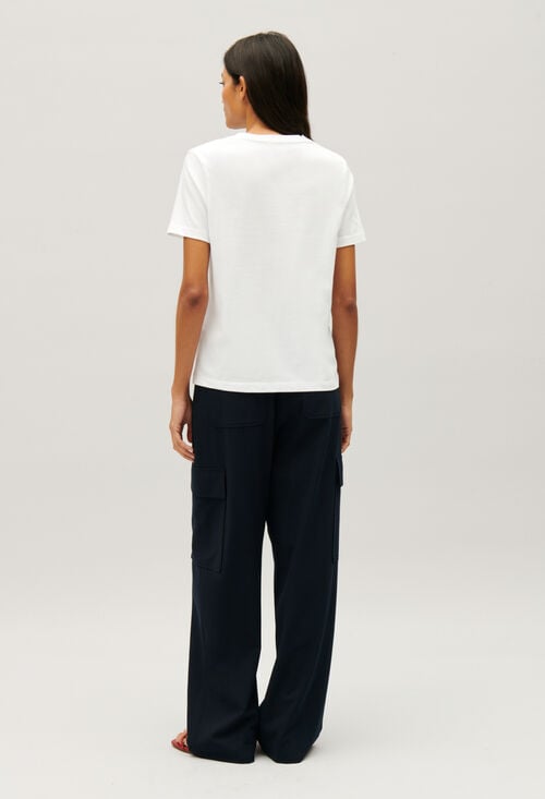 Claudie Tee-shirt Jean Toto écru Pour Femme