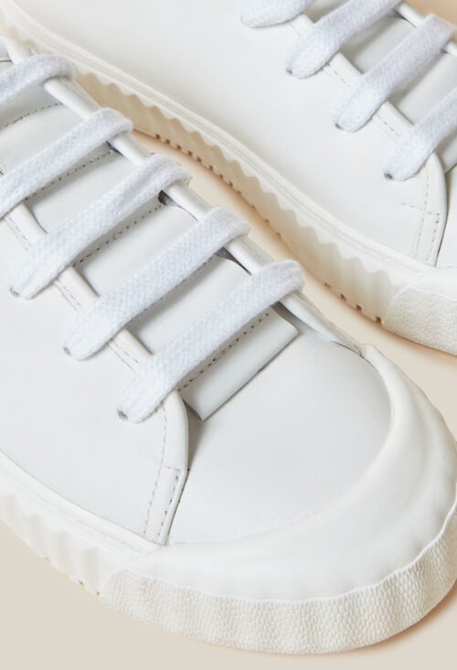 Claudie Tennis Cuir Pour Femme