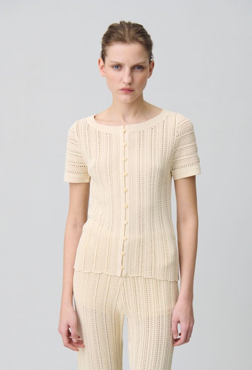 Claudie Top Crochet Pour Femme