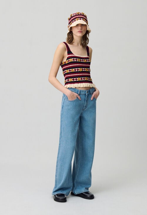 claudie Top crochet pour femme