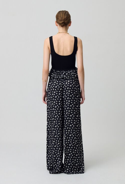 Claudie Top Débardeur Volanté Pour Femme