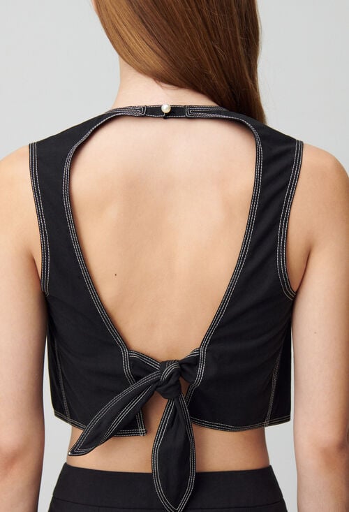 claudie Top dos nu pour femme