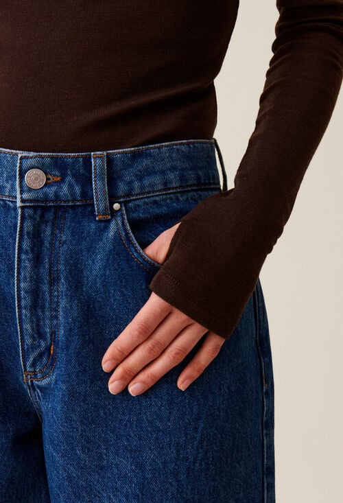 Claudie Top Laine Manches Longues Pour Femme