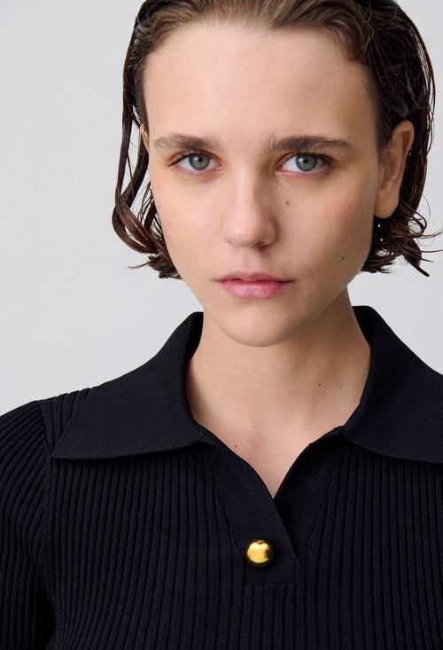 Claudie Top Maille Fine Pour Femme