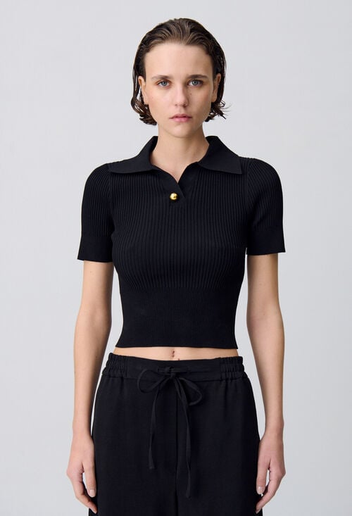 Claudie Top Maille Fine Pour Femme