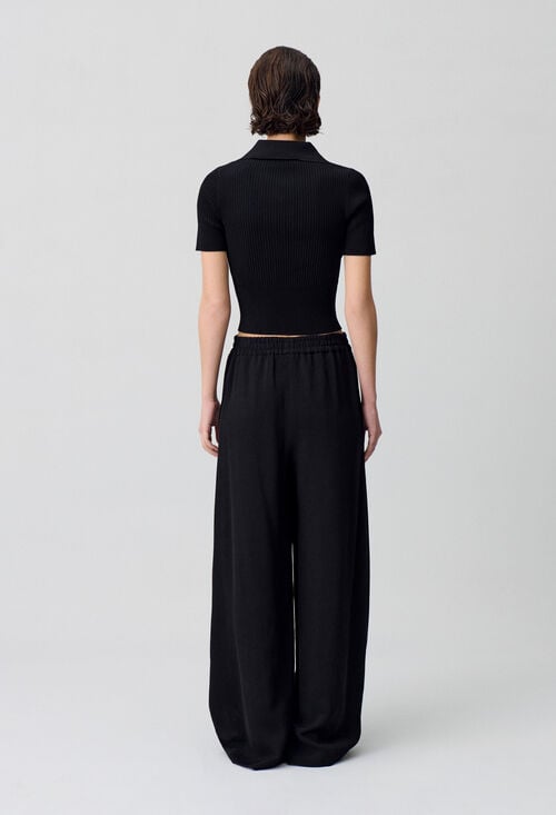 Claudie Top Maille Fine Pour Femme