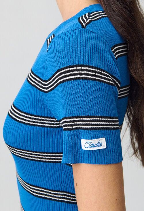 Claudie Top Maille Fine Pour Femme