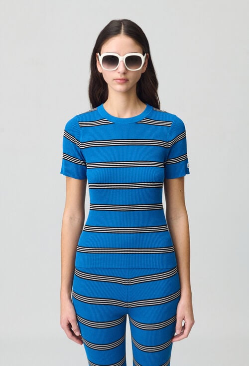 Claudie Top Maille Fine Pour Femme