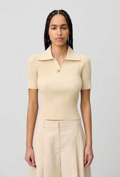 Claudie Top Maille Fine Pour Femme