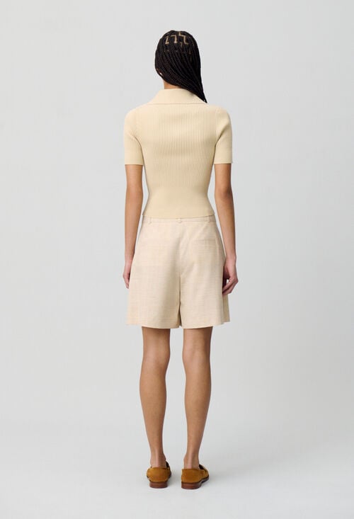 Claudie Top Maille Fine Pour Femme