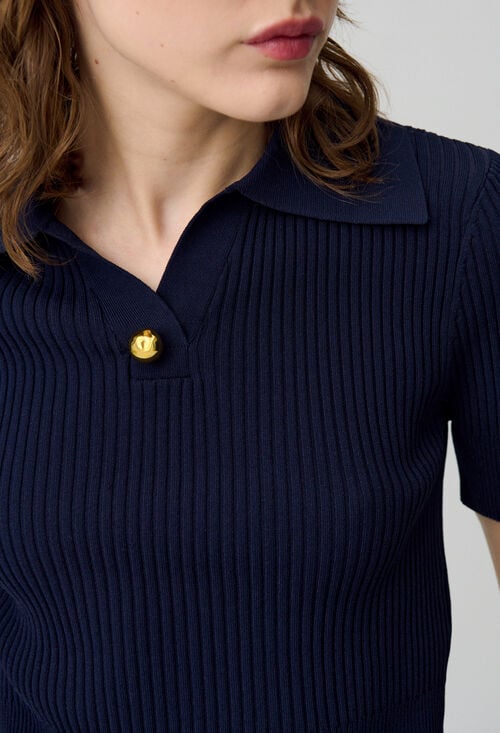 Claudie Top Maille Fine Pour Femme