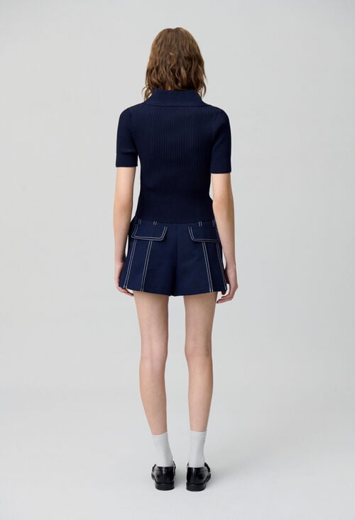 Claudie Top Maille Fine Pour Femme