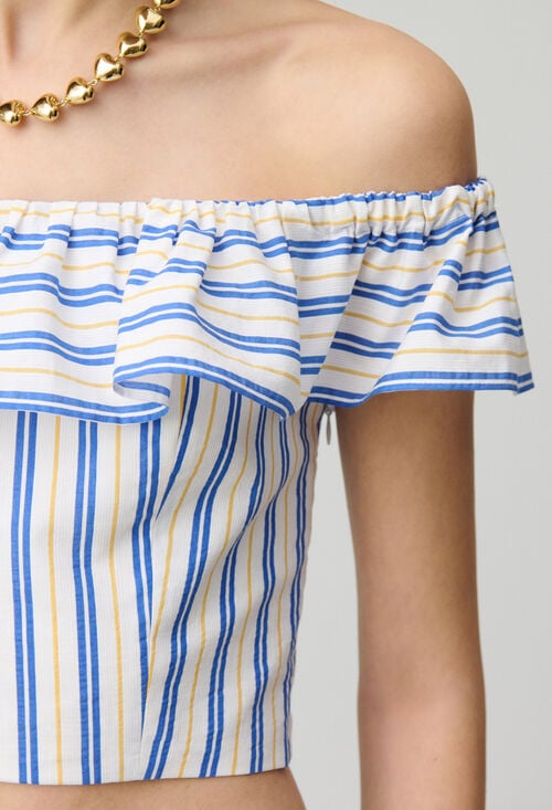 Claudie Top Manches Tombantes Pour Femme