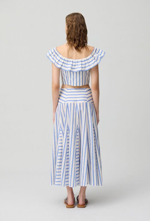 Claudie Top Manches Tombantes Pour Femme