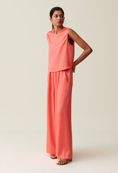 Claudie Top Sans Manches Dos Ouvert Pour Femme