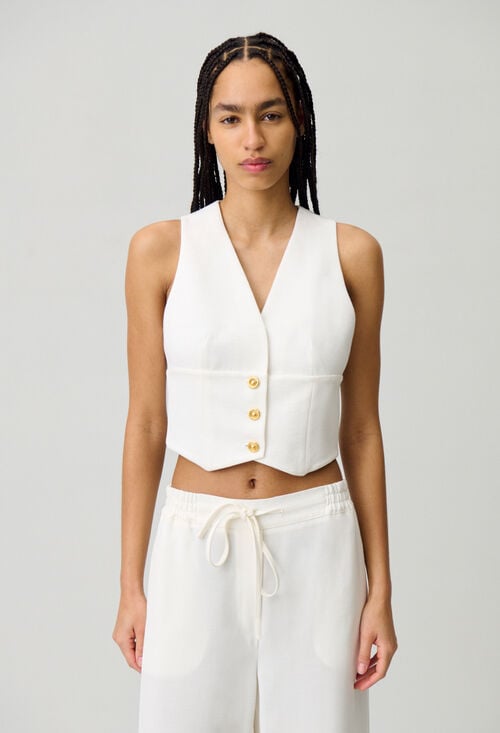 Claudie Top Veston Boutonné Pour Femme