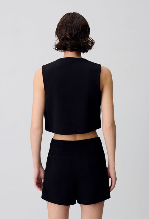 Claudie Top Veston Sans Manches Pour Femme