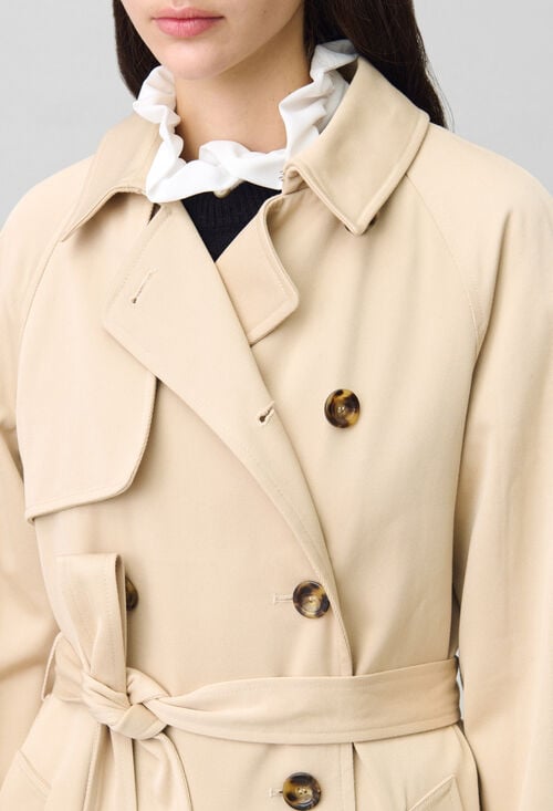 Claudie Trench Classique 7/8ème Pour Femme