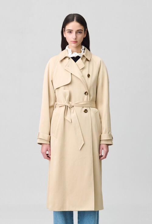 Claudie Trench Classique 7/8ème Pour Femme