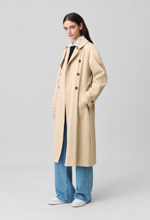 claudie Trench classique 7/8ème pour femme