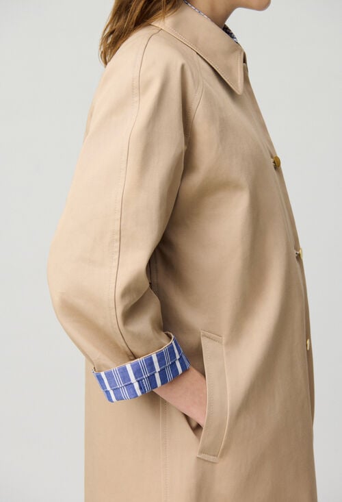Claudie Trench Mi-long Droit Pour Femme