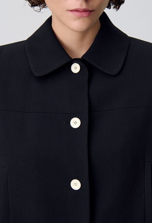 Claudie Veste Courte Classique Pour Femme