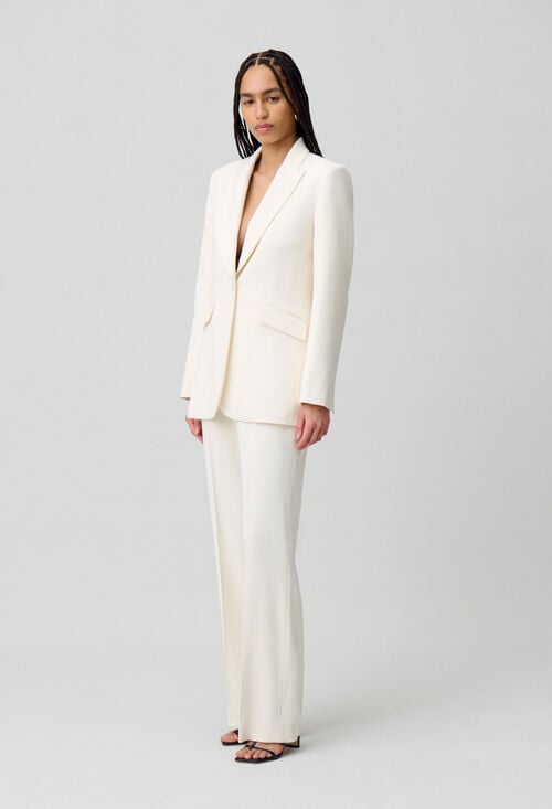 claudie Veste de tailleur cintrée pour femme