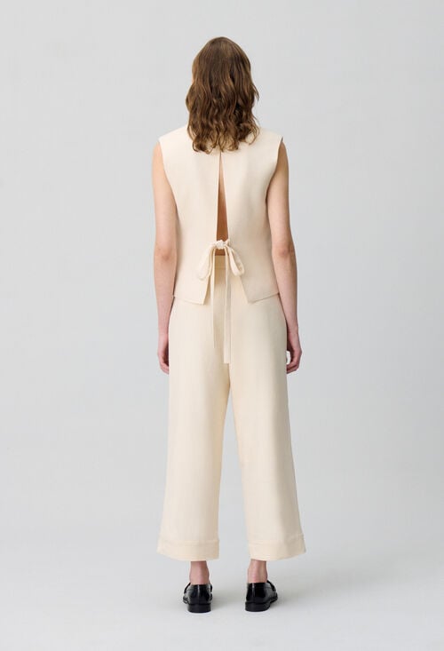 Claudie Veste De Tailleur Sans Manches Pour Femme