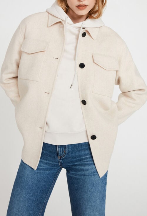 Claudie Veste Laine Pour Femme