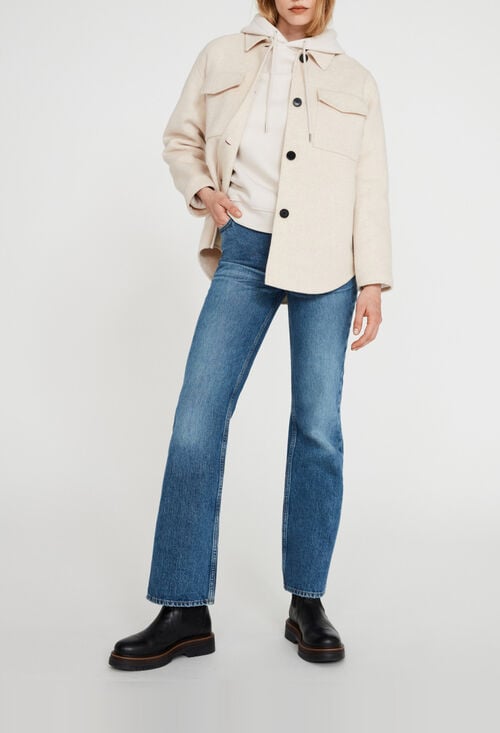 claudie Veste laine pour femme