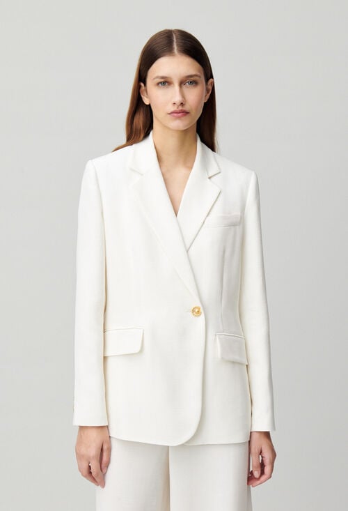 claudie Veste Tailleur Boutonnée Pour Femme
