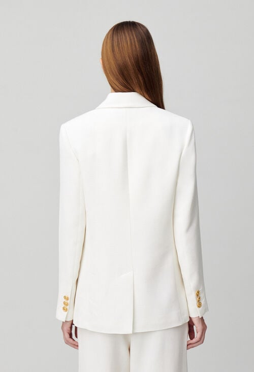 claudie Veste Tailleur Boutonnée Pour Femme