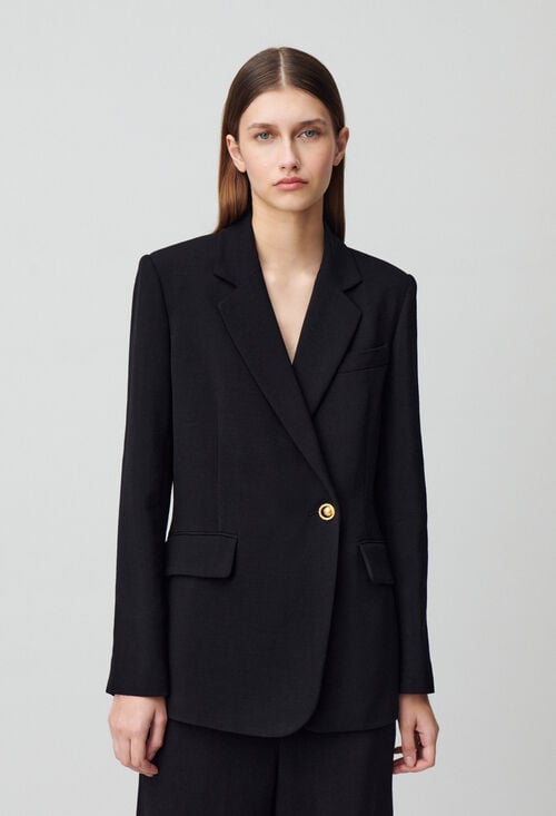 Claudie Veste Tailleur Boutonnée Pour Femme